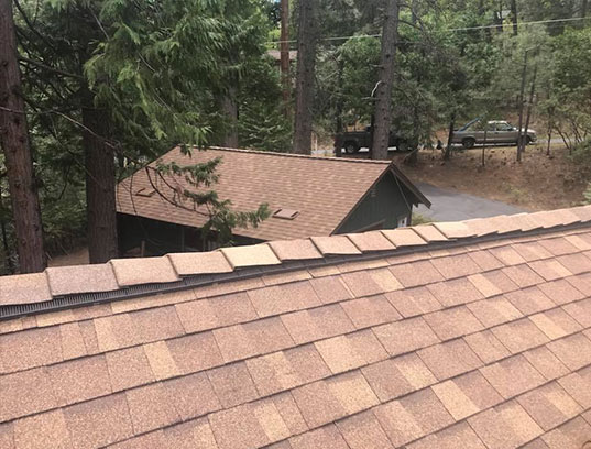 CertainTeed roofing system installed in Tuttletown, CA