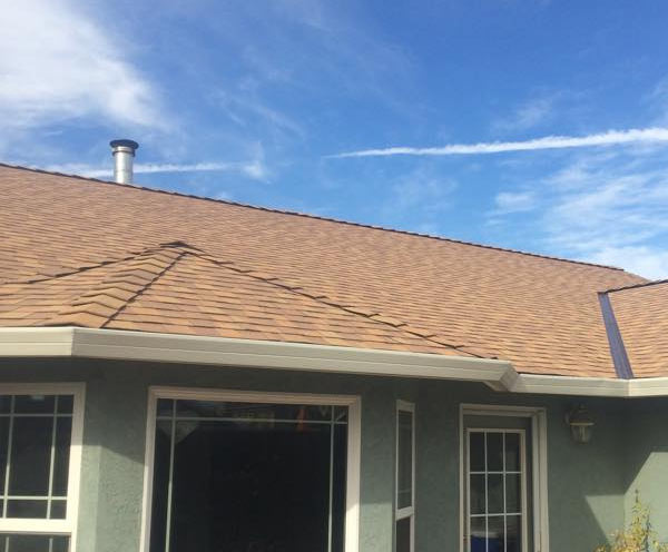 our Lodi roofing team replaced this house's roof