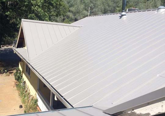 metal roofing installation done by our pros