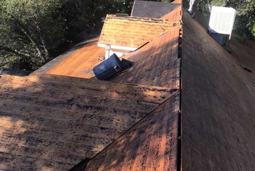 the roof replacement process