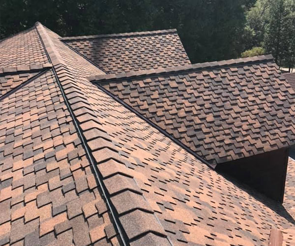 professional roofer in Knights Ferry finished installing a new roof
